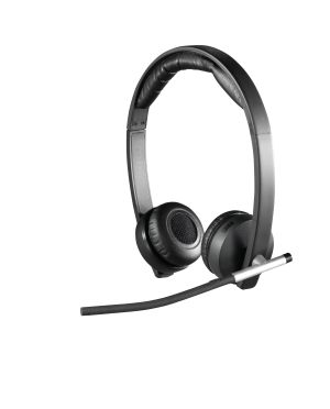 Logitech Wireless Headset Dual H820e Auriculares Alámbrico Diadema Oficina/Centro de llamadas Negro