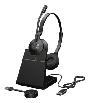 Jabra Engage 55 SE Auriculares Inalámbrico Diadema Oficina/Centro de llamadas Negro