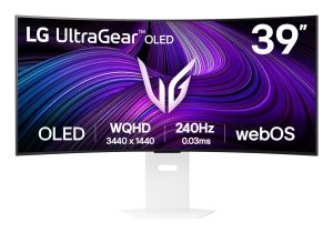 LG 39GX90SA-W pantalla para PC 99,1 cm (39") 3440 x 1440 Pixeles Wide Quad HD OLED Blanco