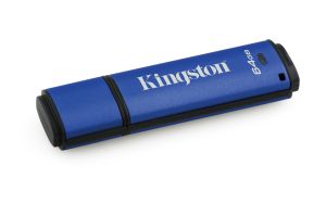 Kingston Technology DataTraveler Vault Privacy 3.0 64GB unidad flash USB USB tipo A 3.2 Gen 1 (3.1 Gen 1) Azul