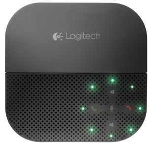 Logitech Mobile Speakerphone P710e altavoz Teléfono móvil USB/Bluetooth Negro