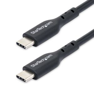 StarTech.com Cable de Carga USB-C de 4m - Cable Cargador USB Tipo C - Cable Cargador USB-C para Portátil - Recubrimiento de TPE - Cable de Carga y Sincronización - USB 2.0 - PD 60W 3A