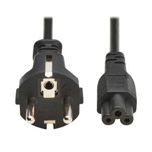 Eaton P058-02M-EU cable de transmisión Negro 2 m CEE7/4 C5 acoplador