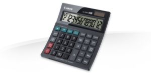 Canon AS-220RTS calculadora Escritorio Pantalla de calculadora Negro