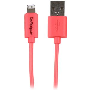 StarTech.com Cable de 1 metro con Conector Lightning de Apple a USB para iPhone / iPod / iPad - Rosa