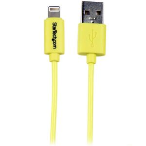 StarTech.com Cable de 1 metro con Conector Lightning de Apple a USB para iPhone / iPod / iPad - Amarillo