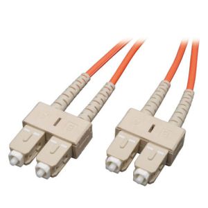 Tripp Lite N506-15M cable de fibra optica 2x SC OFNR Naranja