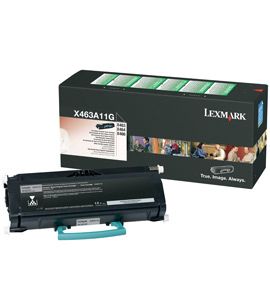 Lexmark X463A11G cartucho de tóner 1 pieza(s) Original Negro