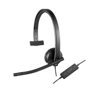 Logitech USB Headset H570e Auriculares Alámbrico Diadema Oficina/Centro de llamadas Negro
