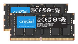 Crucial CT2K16G64C52CS5 módulo de memoria 32 GB 2 x 16 GB DDR5 6400 MT/s 262-pin SO-DIMM