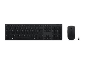 Lenovo 4X31K03961 teclado Ratón incluido RF Wireless + Bluetooth Portugués Gris