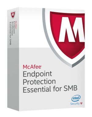 McAfee Endpoint Protection Essential for SMB 1 Year 26-50 User Renovación