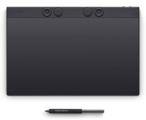 Wacom Intuos Pro Large tableta digitalizadora Negro 349 x 195 mm USB/Bluetooth