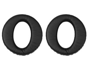 Jabra 14101-41 almohadilla para auriculares Imitación piel, Cuero Negro 2 pieza(s)