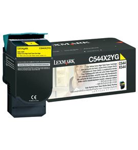 Lexmark C544X2YG cartucho de tóner 1 pieza(s) Original Amarillo