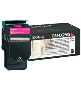 Lexmark C544X2MG cartucho de tóner 1 pieza(s) Original Magenta