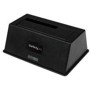 StarTech.com Estación de Acoplamiento USB 3.0 UASP eSATA para Conexión de Disco Duro SSD SATA III - Docking Station