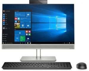 HP EliteOne 800 G5 60,5 cm (23.8") 1920 x 1080 Pixeles Pantalla táctil 9na generación de procesadores Intel® Core™ i5 8 GB DDR4-SDRAM 256 GB SSD Windows 10 Pro Wi-Fi 5 (802.11ac) PC todo en uno Plata