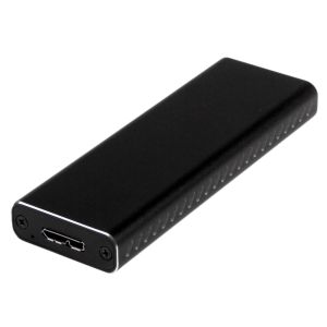 StarTech.com Adaptador SSD M.2 a USB 3.0 UASP con Carcasa Protectora - Conversor NGFF de Unidad SSD