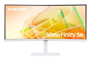 Samsung S65TC LED display 86,4 cm (34") 3440 x 1440 Pixeles UltraWide Quad HD Blanco