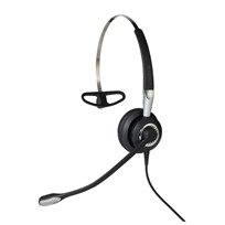 Jabra Biz 2400 II QD Mono NC 3-in-1 Wideband Auriculares gancho de oreja, Diadema, Banda para cuello Negro, Plata
