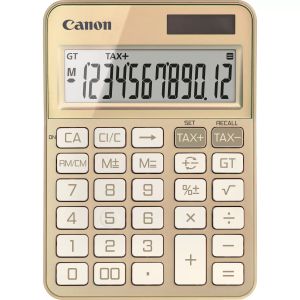 Canon KS-125KB calculadora Escritorio Calculadora básica Oro