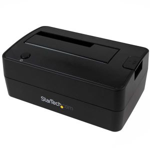 StarTech.com Base de Conexión USB 3.1 (10 Gbps) con UAS de 1 Bahía para Disco Duro o SSD SATA de 2,5 o 3,5 Pulgadas