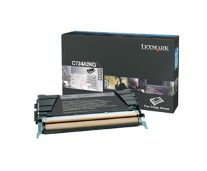 Lexmark C734A2KG cartucho de tóner 1 pieza(s) Original Negro