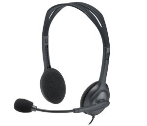 Logitech H111 Auriculares Diadema Conector de 3,5 mm Gris