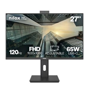 Nilox NXM27RWEB0265 pantalla para PC 68,6 cm (27") 1920 x 1080 Pixeles Full HD LCD