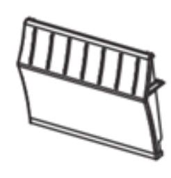 Zebra P1037990-004 printer/scanner spare part/accessory Panel frontal 1 pieza(s)