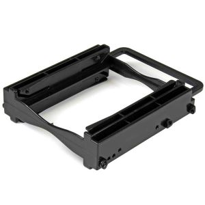 StarTech.com Bracket de Montaje para 2 Unidades de DD/SSD de 2,5" en Bahía de 3,5" - Sin herramientas