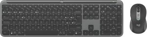 Logitech MK950 Signature for Business teclado Ratón incluido Oficina RF Wireless + Bluetooth QWERTY Español Grafito
