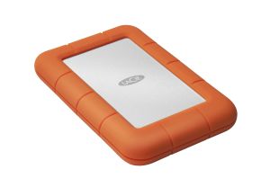 LaCie Rugged Mini disco duro externo 1 TB 5400 RPM 2.5" Micro-USB B 3.2 Gen 1 (3.1 Gen 1) Naranja, Plata