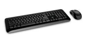 Microsoft Wireless Desktop 850 teclado Ratón incluido RF inalámbrico QWERTY Nórdico Negro
