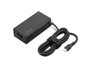 Lenovo 4X21S91187 adaptador e inversor de corriente Interior 65 W Negro