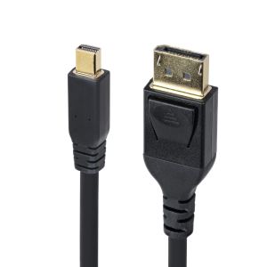 StarTech.com Cable Mini DisplayPort a DisplayPort 1.4 de 3m - 8K 60Hz - HBR3 - Adaptador MiniDP a DisplayPort - UHD 4K 120Hz - mDP a DP - Cable para Monitor DisplayPort