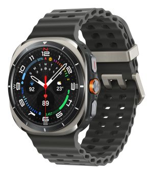 Samsung Galaxy Watch Ultra 3,81 cm (1.5") AMOLED 47 mm Digital 480 x 480 Pixeles Pantalla táctil 4G Plata Wifi GPS (satélite)