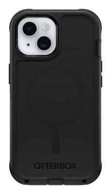 OtterBox Defender Series para MagSafe para Apple iPhone 16e/15/14/13, negro
