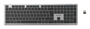Kensington KB535 EQ teclado Oficina RF Wireless + Bluetooth QWERTY Inglés Gris