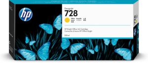 HP Cartucho de tinta DesignJet 728 amarillo de 300 ml