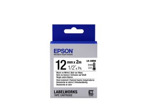 Epson Cinta de etiquetas resistente al calor LK-4WBH