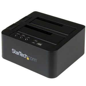 StarTech.com Base de Conexión Autónoma USB 3.1 (10Gbps) para SSD/DD SATA de 2,5" y 3,5" - Dock con Función de Copiado Rápido