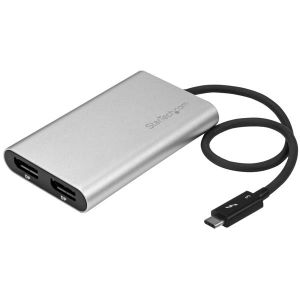 StarTech.com Adaptador Thunderbolt 3 a DisplayPort Doble - 4K 60Hz