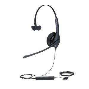 Jabra Biz 1500 Mono USB Auriculares Alámbrico Diadema Oficina/Centro de llamadas Negro