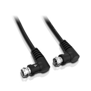 V7 Cable negro coaxial con conector coaxial macho a coaxial macho 3m 10ft