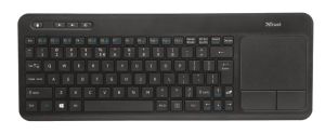 Trust 21267 teclado Universal RF inalámbrico QWERTZ Checa, Eslovaco Negro, Azul