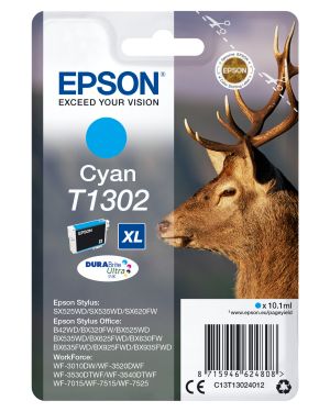 Epson Stag Cartucho T1302 cian