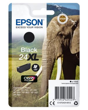 Epson Elephant Cartucho 24XL negro