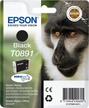 Epson Monkey Cartucho T0891 negro